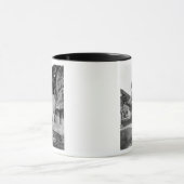 Dorf von Wallis, Anfang des 20. Jahrhunderts Tasse (Zentrum)