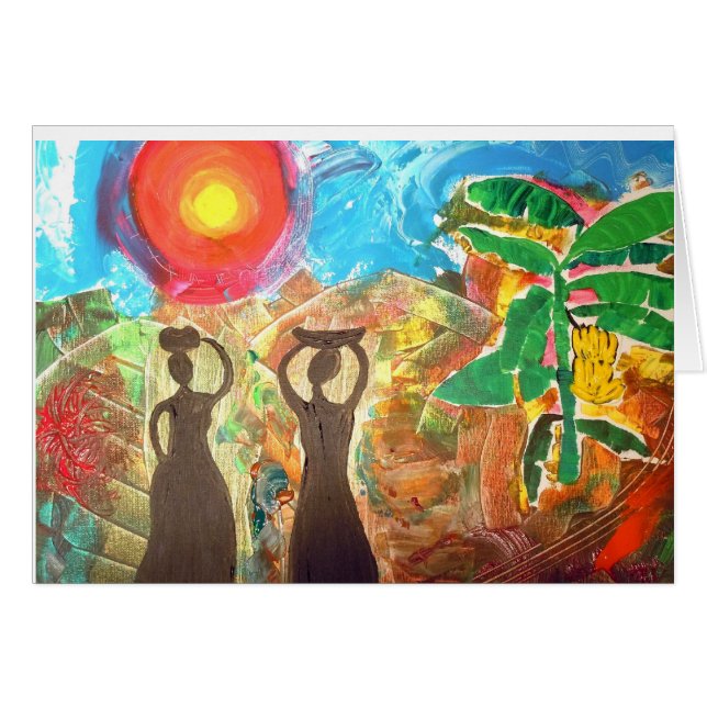 Dorf-Wasserträger (Vorderseite (Horizontal))