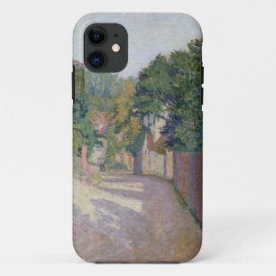 Dorf-Weg (Öl auf Leinwand) iPhone 11 Hülle