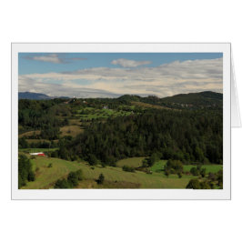 Dorf Zajelšje, Berge Brkini, Slowenien