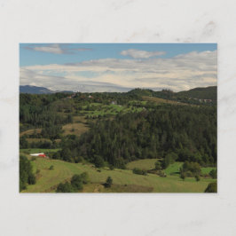 Dorf Zajelšje, Berge Brkini, Slowenien Postkarte