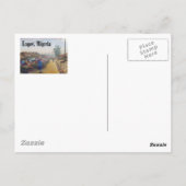 Dorfbewohner, WILLKOMMEN IN AFRIKA Postkarte (Rückseite)