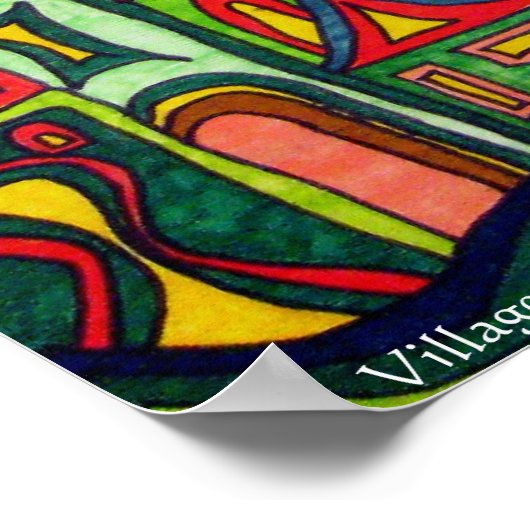 Dörfer meines Lebens Poster (Ecke)