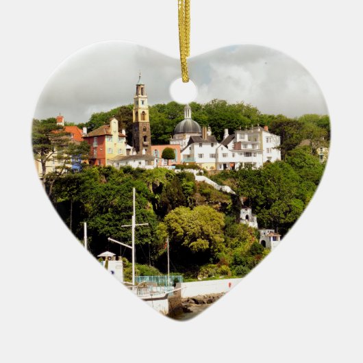 DÖRFER VON WALES KERAMIKORNAMENT (Vorne)