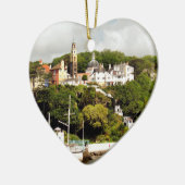 DÖRFER VON WALES KERAMIKORNAMENT (Links)