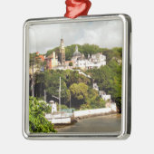 DÖRFER VON WALES SILBERNES ORNAMENT (Links)