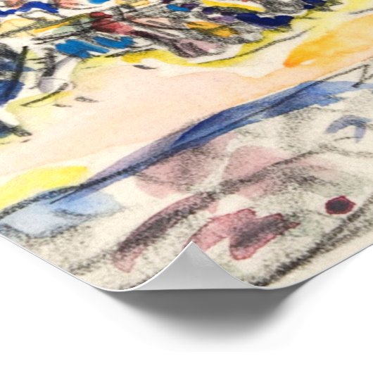 Dorffestival (La Vogue) (ca. 1920) Poster (Ecke)