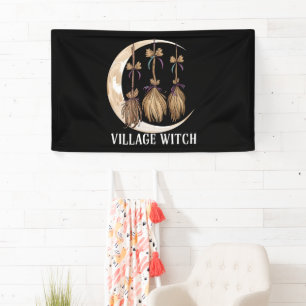 Dorfhexe Gothic Okkult Wicca Heidentum Natur Banner