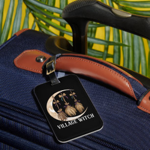 Dorfhexe Gothic Okkult Wicca Heidnische Natur Gepäckanhänger
