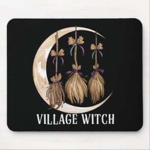 Dorfhexe Gothic Okkult Wicca Heidnische Natur Mousepad