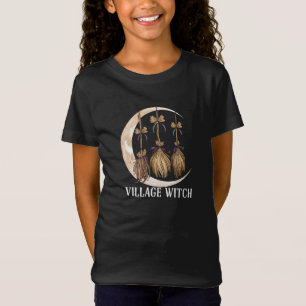Dorfhexe Gothic Okkult Wicca Heidnische Natur T-Shirt