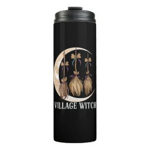 Dorfhexe Gothic Okkult Wicca Heidnische Natur Thermosbecher