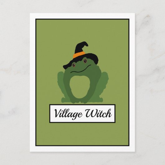 Dorfhexe, Toad Postkarte (Vorderseite)