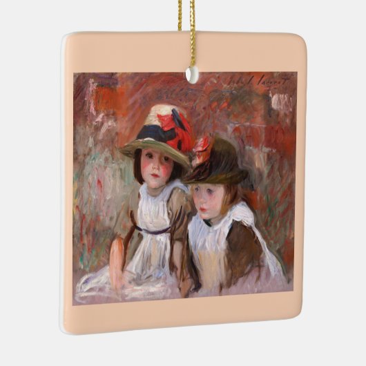 Dorfkinder (1890) von John Singer Sargent Keramikornament (Rechts)