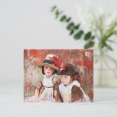 Dorfkinder, berühmtes Porträtbild Postkarte (Stehend Vorderseite)