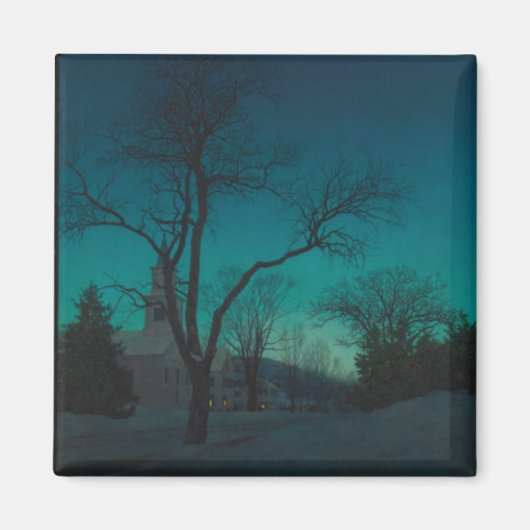 Dorfkirche Dusk Magnet (Vorne)