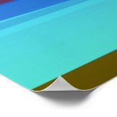 Dorflandschaft Poster (Ecke)