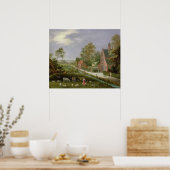 Dorflandschaft Poster (Küche)