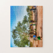 Dorfleben. Puzzle (Vertikal)