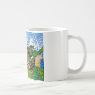 Dorfstraße in Auvers von Vincent Van Gogh Kaffeetasse