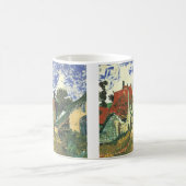 Dorfstraße in Auvers von Vincent van Gogh Kaffeetasse (Mittel)