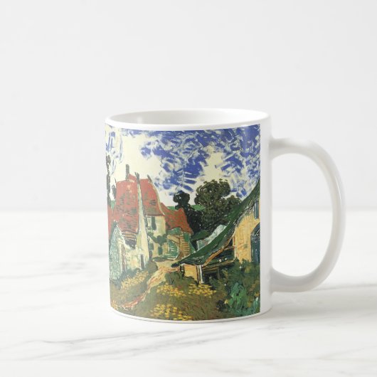 Dorfstraße in Auvers von Vincent van Gogh Kaffeetasse (Rechts)