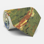 Dorfstraße in Auvers von Vincent van Gogh Krawatte (Gerollt)