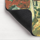 Dorfstraße in Auvers von Vincent van Gogh Mousepad (Ecke)