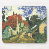 Dorfstraße in Auvers von Vincent van Gogh Mousepad (Vorne)