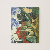 Dorfstraße in Auvers von Vincent van Gogh Puzzle (Vertikal)