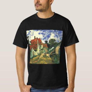 Dorfstraße in Auvers von Vincent van Gogh T-Shirt