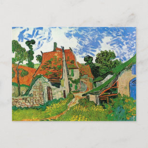 Dorfstraße von Vincent van Gogh Postkarte