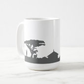 Dorfszene Kaffeetasse (Vorderseite Links)