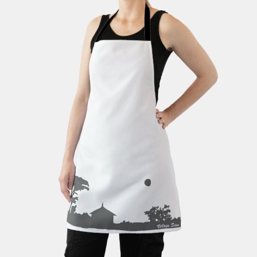 Dorfszene Schürze (InSitu)