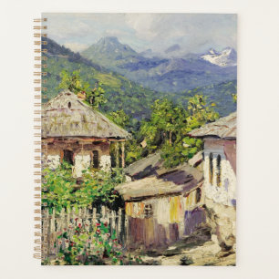 Dorfszene von Dubovskoy, 1911 Planer