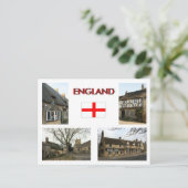 Dorfszenen Postkarte (Stehend Vorderseite)