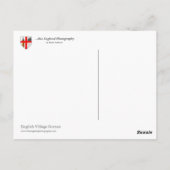 Dorfszenen Postkarte (Rückseite)