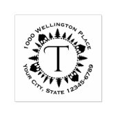 Dorfzirkel Monogramm Permastempel (Design)