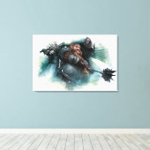 Dori, Bombur, & Oin Graphic Leinwanddruck (Insitu (Holzboden))