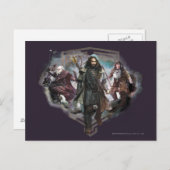 Dori, Kili und Bifur Postkarte (Vorne/Hinten)