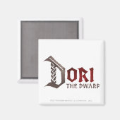 Dori Name Magnet (Vorderseite/Rückseite)