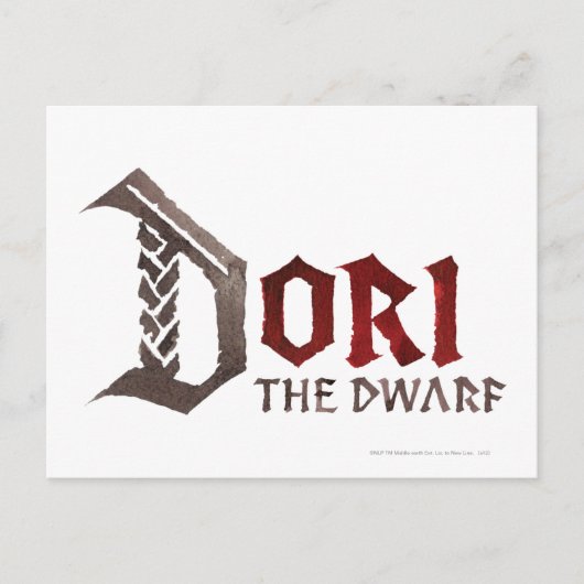 Dori Name Postkarte (Vorderseite)