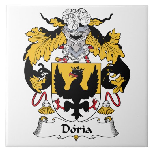 Doria Familienwappen Fliese (Vorderseite)