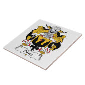 Doria Familienwappen Fliese (Seite)