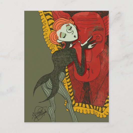 DORIAN-GRAY-KOMPLEX POSTKARTE (Vorderseite)