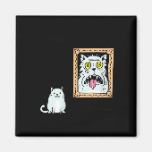 Dorian Gray's Cat Teeshirt From Skunkbear Magnet (Vorne)
