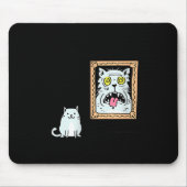 Dorian Gray's Cat Teeshirt From Skunkbear  Mousepad (Vorne)