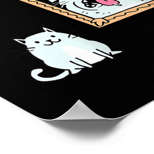 Dorian Gray's Cat Teeshirt From Skunkbear  Poster (Ecke)