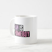 Dorian ist mein Heim Kaffeetasse (Vorderseite Links)