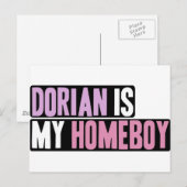 Dorian ist mein Heim Postkarte (Vorne/Hinten)